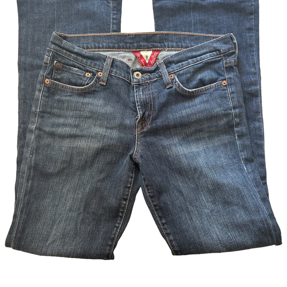 Lucky Brand Women's Straight Leg Blue Jeans